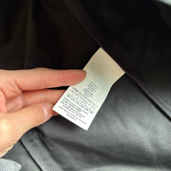 MAX & Co black trench coat - Picture 7 of 7